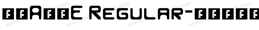 筑紫A圆体E Regular字体转换